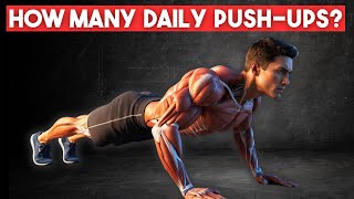 How Many Push Ups Per Day To BUILD MUSCLE Complete Guide [upl. by Susy]