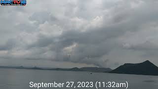 Taal Volcano live update 1132am September 27 2023 [upl. by Eldrida132]