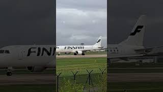 Embraer 190 Finnair spectacular take off [upl. by Asereht751]