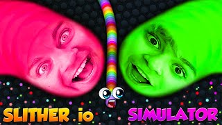 We Got MAX RANK In Slither Simulator and Became THE BIGGEST SNAKES [upl. by Notgnirrac184]