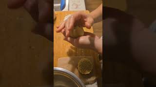 Making Matcha flavored mooncake mooncake food fypシ゚viral shortvideo shortsvideo shorts short [upl. by Tilney]