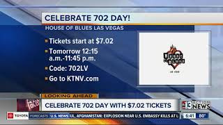 Celebrate 702 day with tickets [upl. by Niletac155]