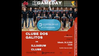 Proliga  Clube dos Galitos vs Illiabum Clube [upl. by Okajima]