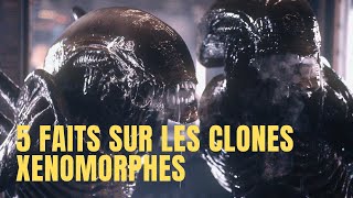 5 FAITS SUR LES CLONES XENOMORPHES DALIEN 4 [upl. by Frederico215]