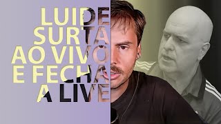 LUIDE ENCERRA A LIVE APÓS RECEBER CRÍTICAS DURAS AO RUBÃO NO CHAT [upl. by Aihsiek488]