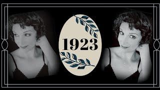 1920s Hair amp Makeup 1923 The Girl Mildred Davis Inspired [upl. by Gatian]