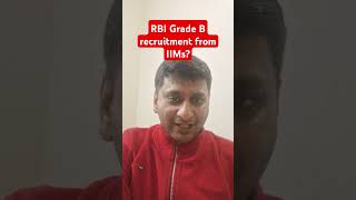 RBI Grade B Notification Update  RBI Grade B Recruitment  RBI Grade B Eligibility [upl. by Latoya]