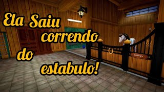 Ela saiu correndo do estábulo 😓Star stable online [upl. by Glenine386]