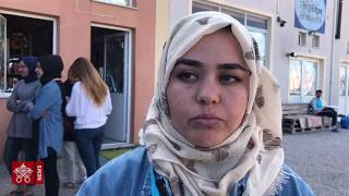 Lesvos testimonianza di una ragazza afghana 2019 05 10 [upl. by Llennhoj299]