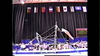 Svetlana Boginskaya  Uneven Bars  1995 Atlanta Test Event [upl. by Persis327]