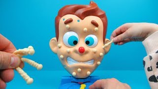 Pimple Pete spel uitpakken en spelen  Family Toys Collector [upl. by Ennayehc]