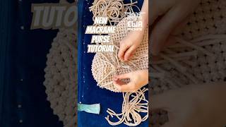 There’s no better feeling than finishing a new macrame bag macramebagtutorial coming soon 0112 [upl. by Alekal365]