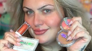 Glowy Summery No Foundation Makeup Tutorial Feat Lottie London [upl. by Amoritta977]