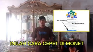 INILAH CARA CEPET DI MONET DI YOUTUBE [upl. by Debee]