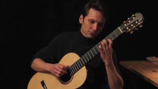 Johann Sebastian Bach 3 Sarabande BWV 1004 classical guitar Klaus Paul  436 Hz [upl. by Quirita]