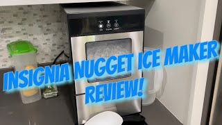 INSIGNIA NUGGET ICE MAKER REVIEW [upl. by Suravat]