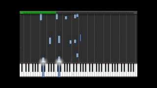 Vangelis  Memories of Green Blade Runner OST  Instrumental Piano Cover Synthesia Tutorial [upl. by Duhl]