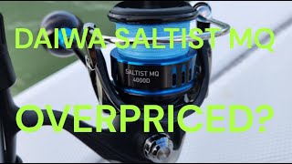 REEL REVIEW Daiwa SALTIST MQ spinning reel  WORTH IT OR OVERPRICED [upl. by Ahkeber]