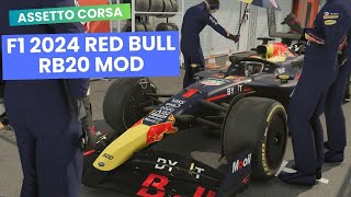 Assetto Corsa F1 2024 RB20 Mod [upl. by Mad447]