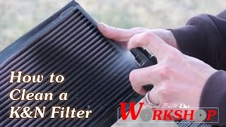 How to Clean a KampN Air Filter [upl. by Akimet]