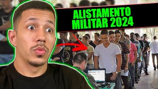 ALISTAMENTO MILITAR 2024 [upl. by Zedekiah]