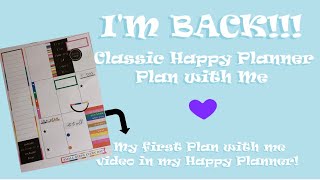 Classic PWM in my Happy Planner [upl. by Nehtanhoj]