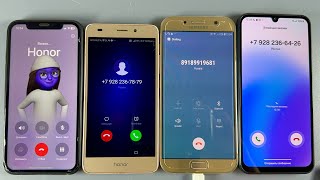 Incoming Calls IPhone XR  Honor 5A  Samsung Galaxy A7  Samsung Galaxy A24 [upl. by Ennagem887]