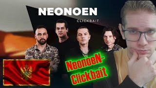 ESC 2025 REACTION NEONOEN CLICKBAIT MONTENEGRO [upl. by Haizek]