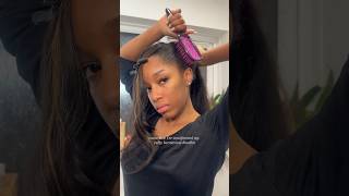 FLIP OVER METHOD SEW IN HAIRSTYLE sewinhair quickweave easyhairstyle [upl. by Iur]