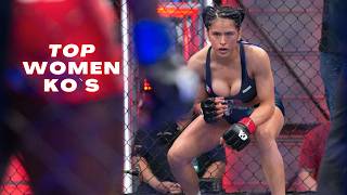 Womens Most Scariest Knockouts in MMA 2024 [upl. by Dupaix]