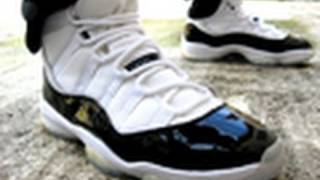 Quick Look Air Jordan XI Concord Retro 2000 [upl. by Ailatan]