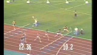 1982 Eropean Championships 100m hurdles Semi Final [upl. by Montagna]