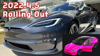 Tesla Update 202245  Car Colorizer  First Look [upl. by Ermey]