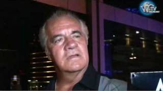 The Sopranos Tony Sirico aka quotPaulie Gualtieriquot dines at BOA Steakhouse [upl. by Koppel]