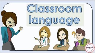 Classroom Language  English Language [upl. by Ruelu]