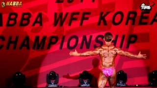 윤종묵 선수 2014 Nabba Korea Free Posing [upl. by Holey]