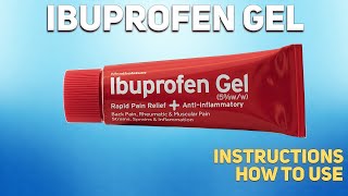 Ibuprofen gel how to use How and when to take it Who cant take Ibuprofen [upl. by Rosemare927]