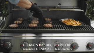 Weber Genesis II E610 Big Burger Recipe [upl. by Garlinda]