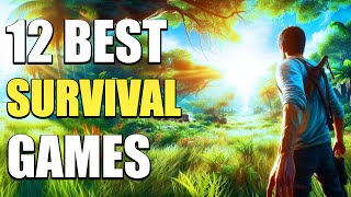 12 Best Survival Games You NEED To Play In 2024 [upl. by Laehpar375]