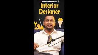 How To Choose a best Interior Designer🔥👷🏿‍♀️🤩 [upl. by Doria]