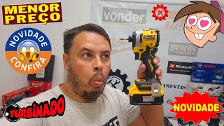 CHEGOU NO BRASIL CORRE VER  PARAFUSADEIRA DEWALT DCF850 DCF887 BRUSHLESS [upl. by Zetnom]