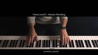 Tones and I  Dance Monkey Piano Cover [upl. by Anitsirc]