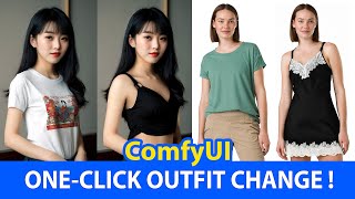 Innovative Clothes Swapping Tech with ComfyUI [upl. by Macdougall]