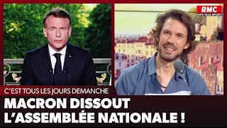 Arnaud Demanche  Macron dissout lAssemblée Nationale [upl. by Tabib]