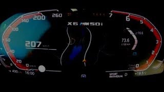 2020 BMW X6 M50i G06 530 HP Acceleration 0200 kmh [upl. by Artapoelc]