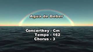 Agua de Beber  Backing Track  in Eb  As  Bs [upl. by Alleon]