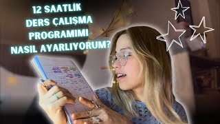 VERİMLİ ÇALIŞMA PROGRAMI HAZIRLAMAK  VERİMLİ DERS ÇALIŞMAK  SAAT SİSTEMİ  yks yks2024 [upl. by Eednac]