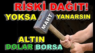 Dikkat Riski Dağıtmazsan Yanarsın  Altın Yorumları  Borsa  Dolar Yorumları [upl. by Attolrahc]