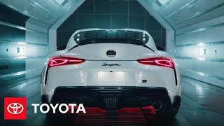 2022 GR Supra A91CF First Look  Toyota [upl. by Mckale]