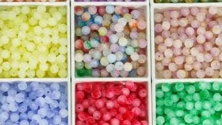 Amazingly satisfying and Worth watching ASMR video of colourful 🌈 beads 💥❤️😍🥰📿🔥💥🥰😍❤️❤️ [upl. by Suchta]